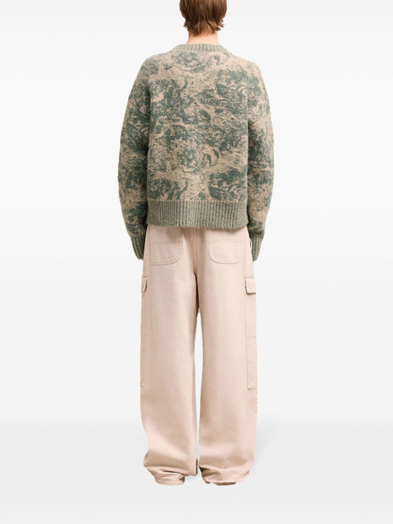 jacquard wool blend jumper 4