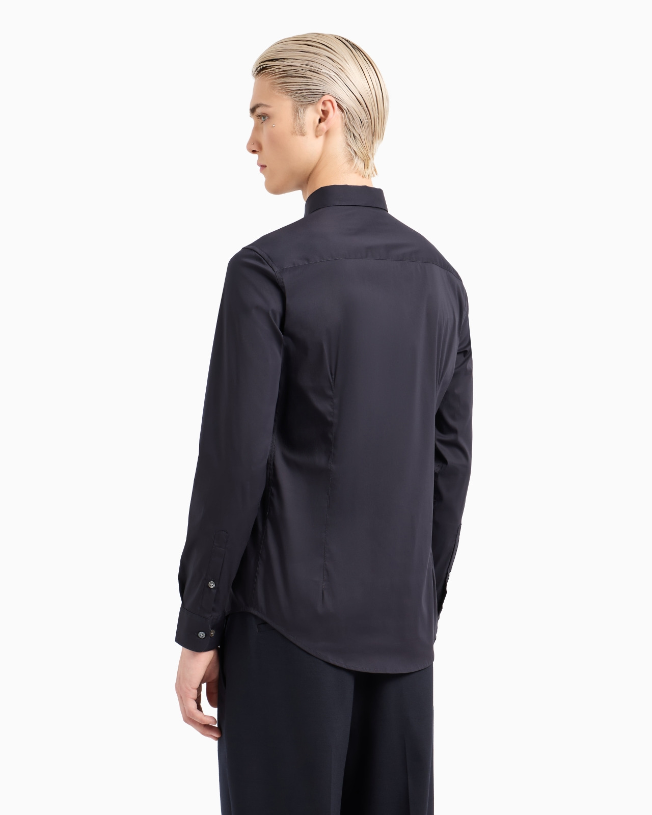 Stretch nylon-blend shirt - 3