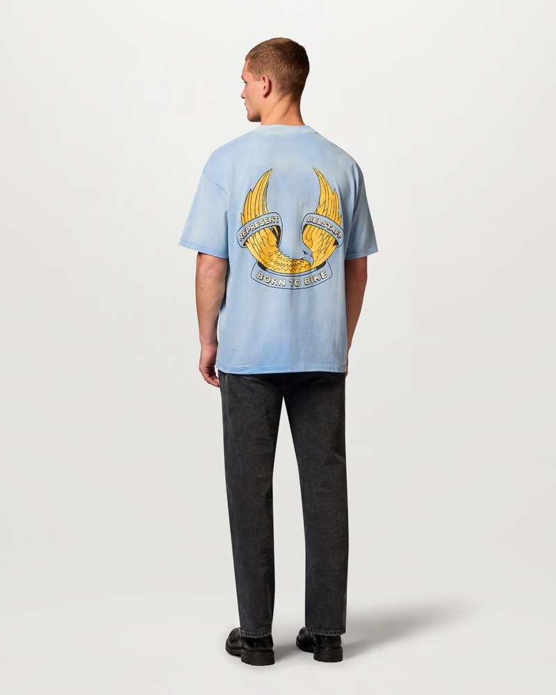 BELSTAFF X REPRESENT BORN TO BIKE T-SHIRT 4