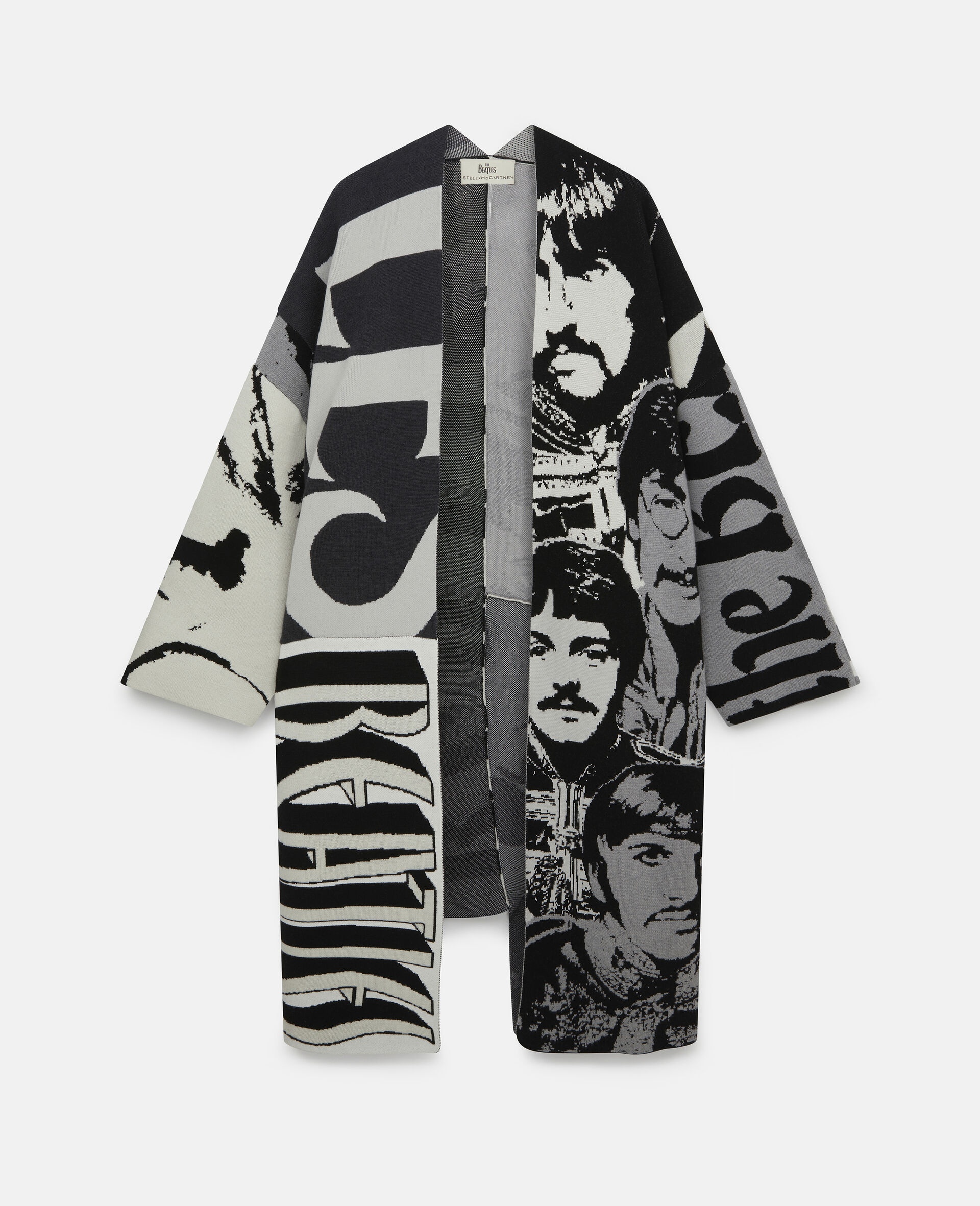 Get Back Paneled Knit Coat - 1