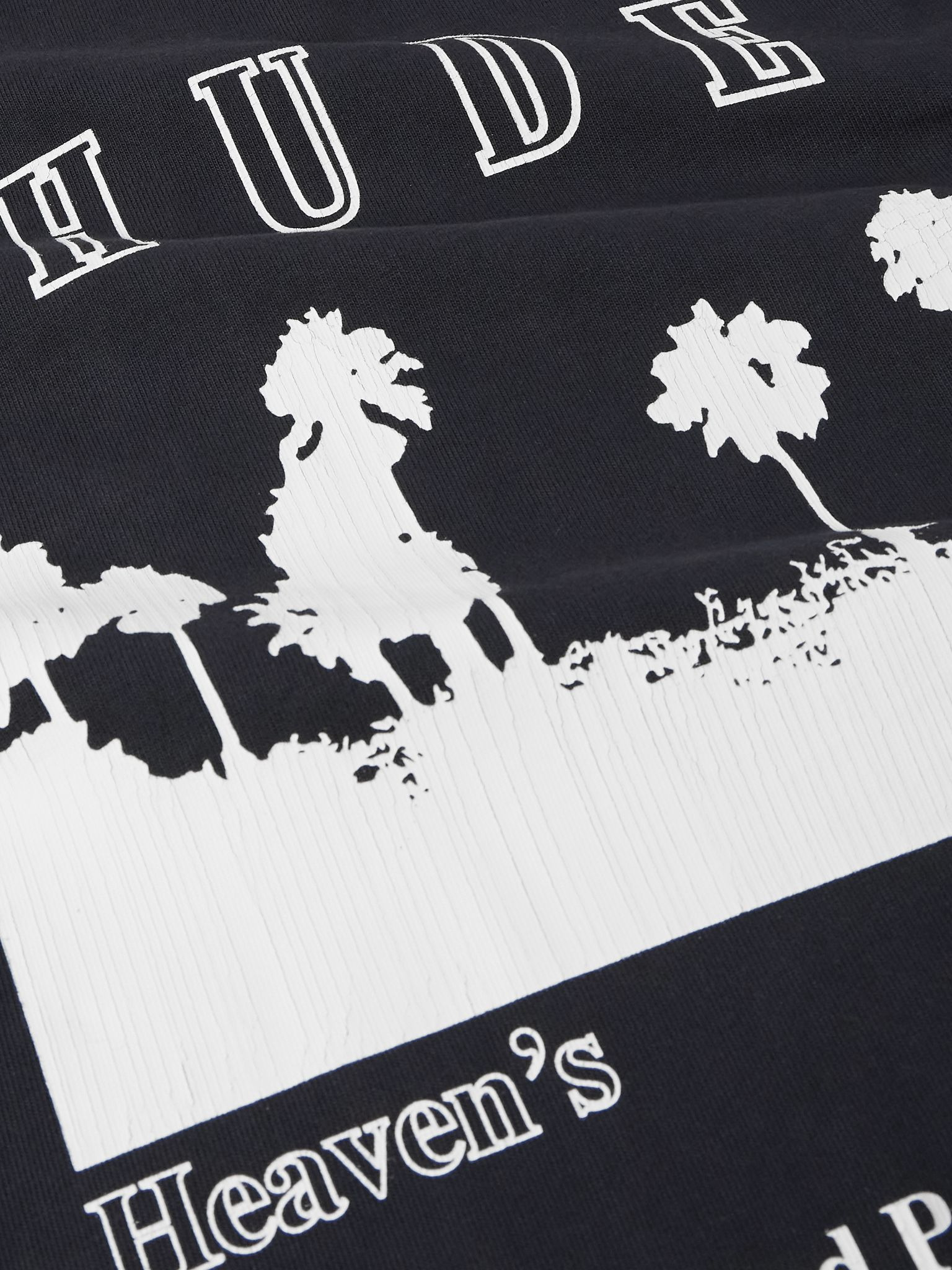Thousand Palms Logo-Print Cotton-Jersey T-Shirt Black - 4