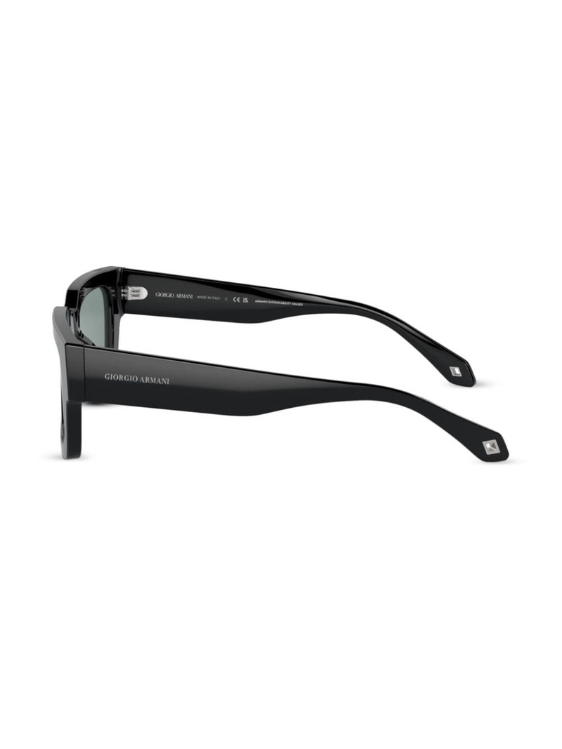 logo-print square-frame sunglasses 3