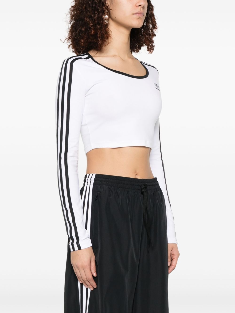 cropped 3-stripes T-shirt - 3