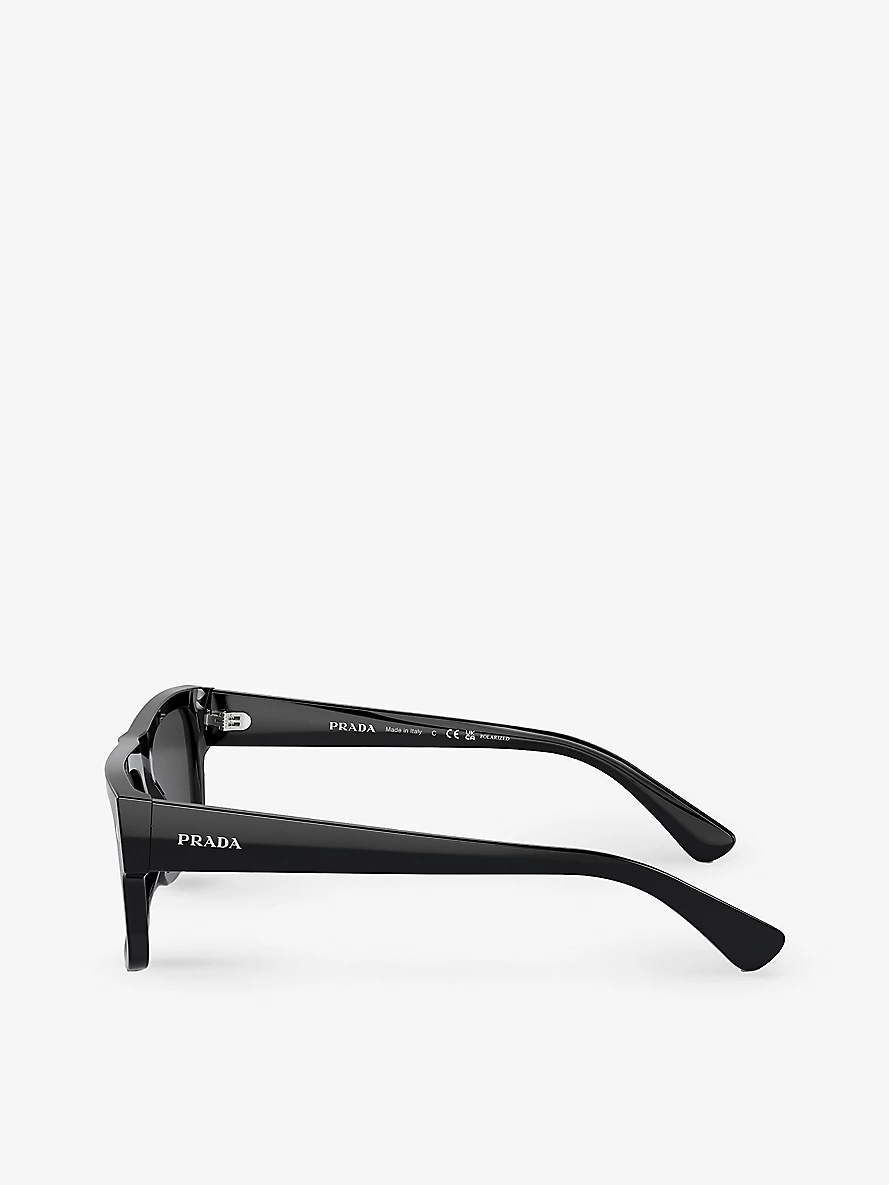 PR A10S rectangle-frame acetate sunglasses - 3