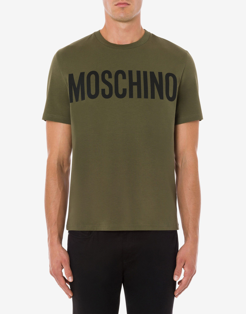 Moschino STRETCH JERSEY T-SHIRT WITH LOGO outlook