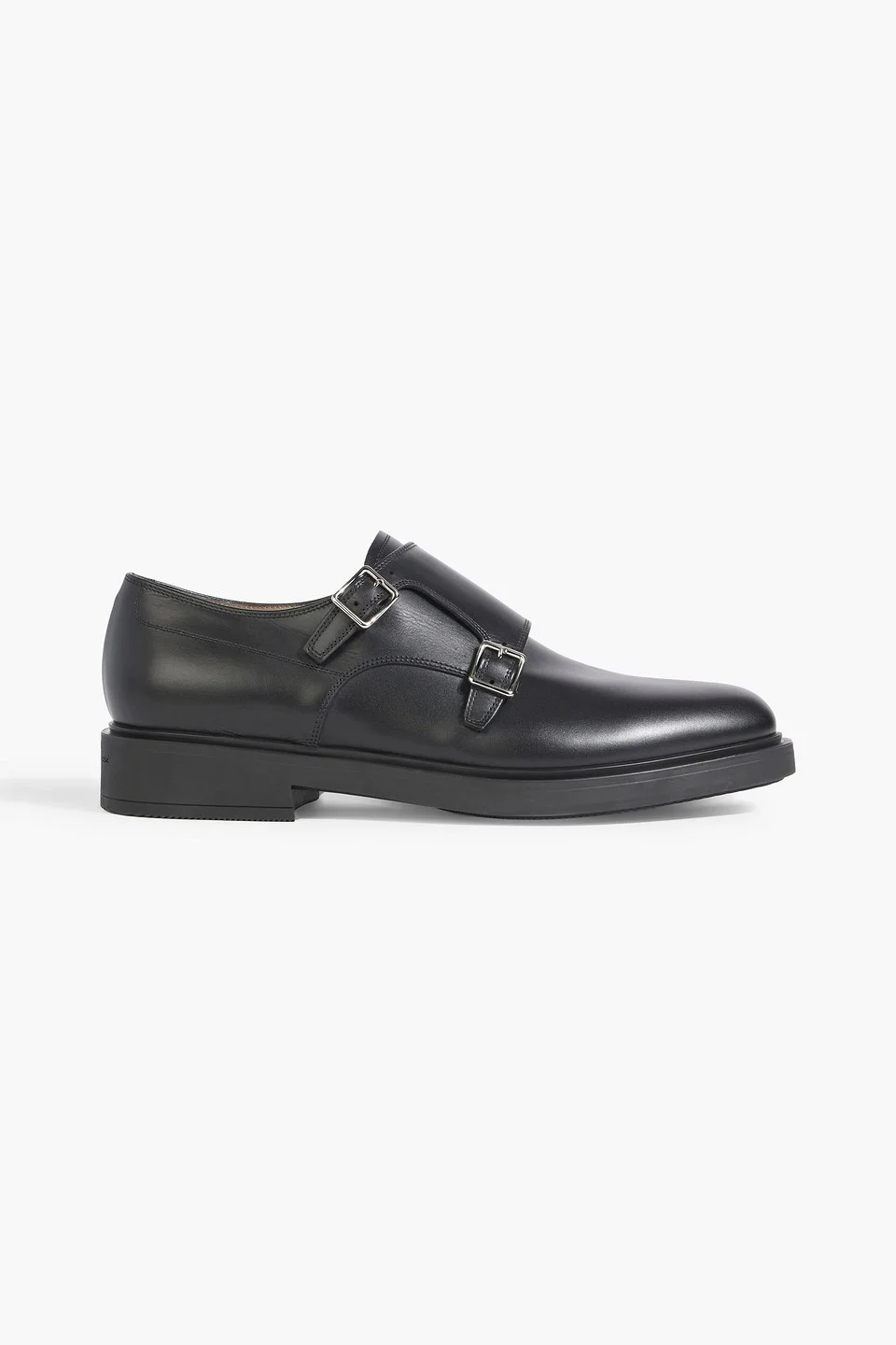 Scott leather monk-strap shoes - 1