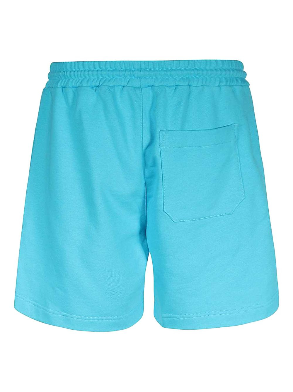 elasticated-waistband cotton shorts - 2