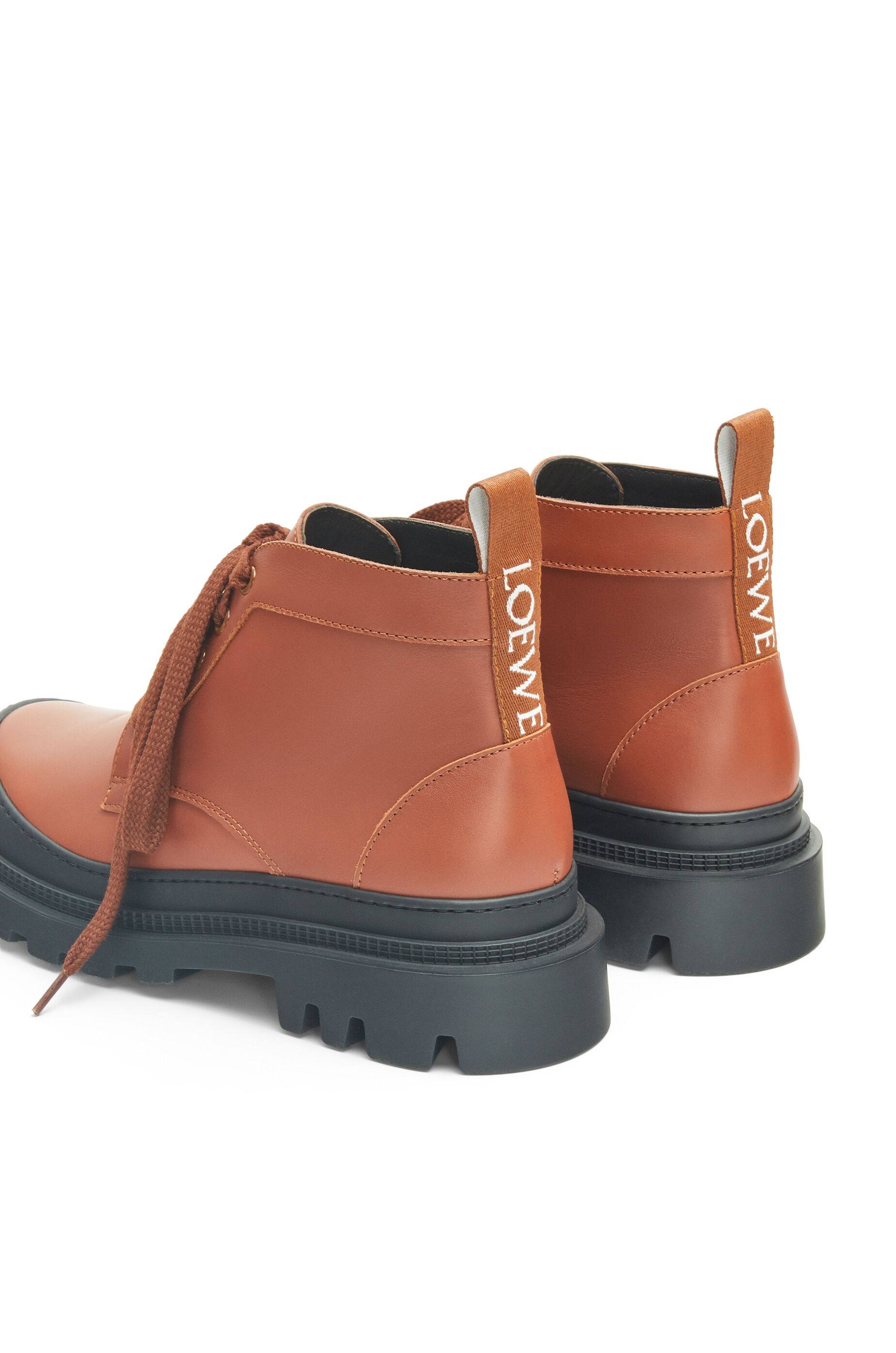 Mid combat boot in calfskin - 4