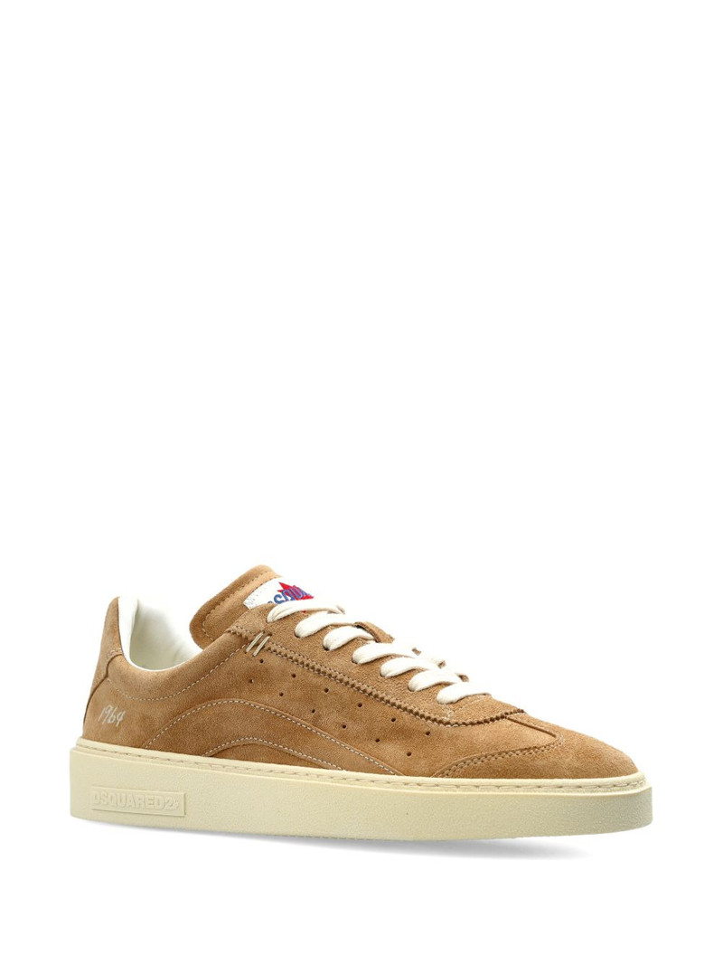 DSQUARED2 perforated suede sneakers outlook