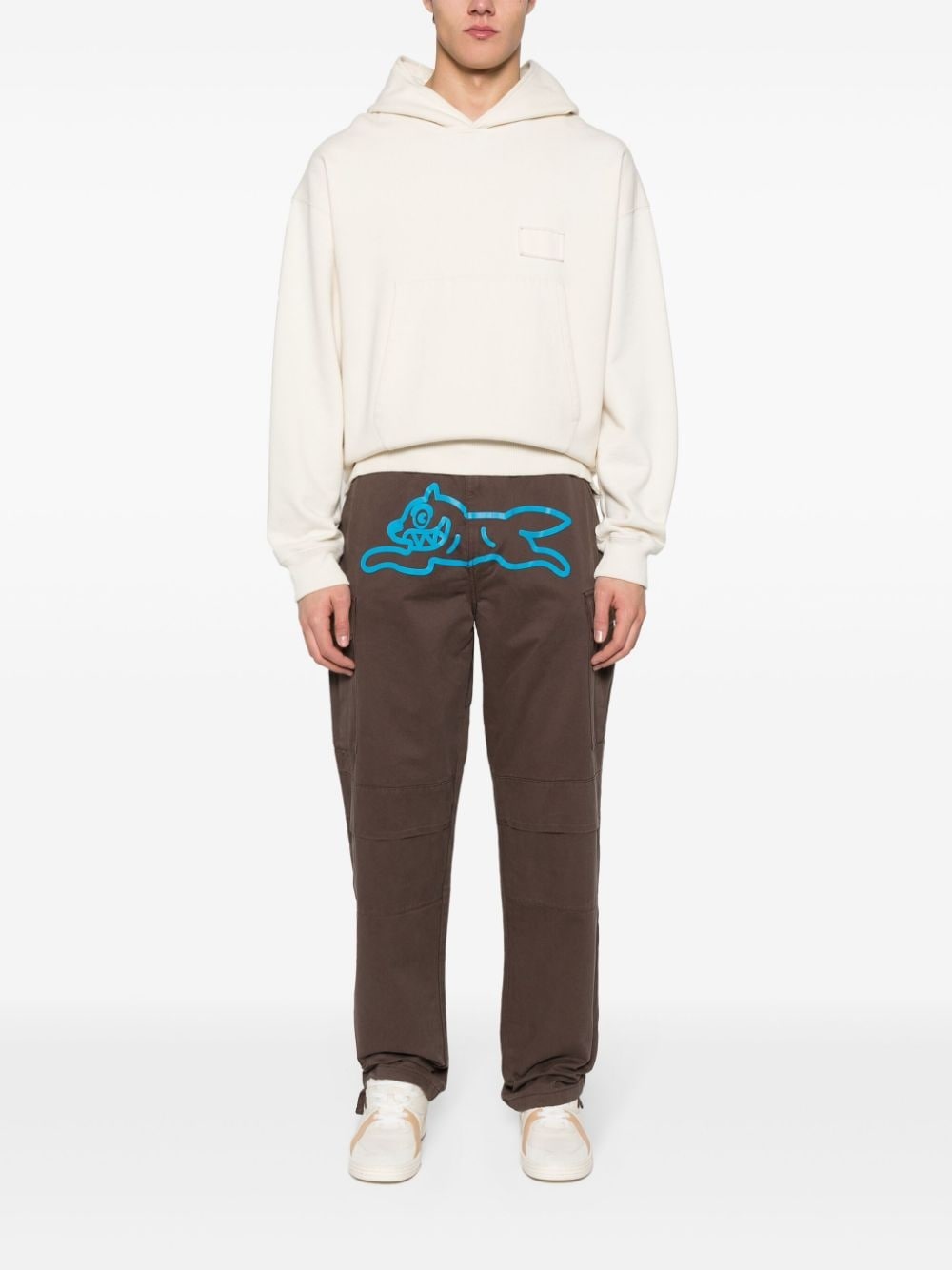 Running Dog tapered-leg trousers - 2