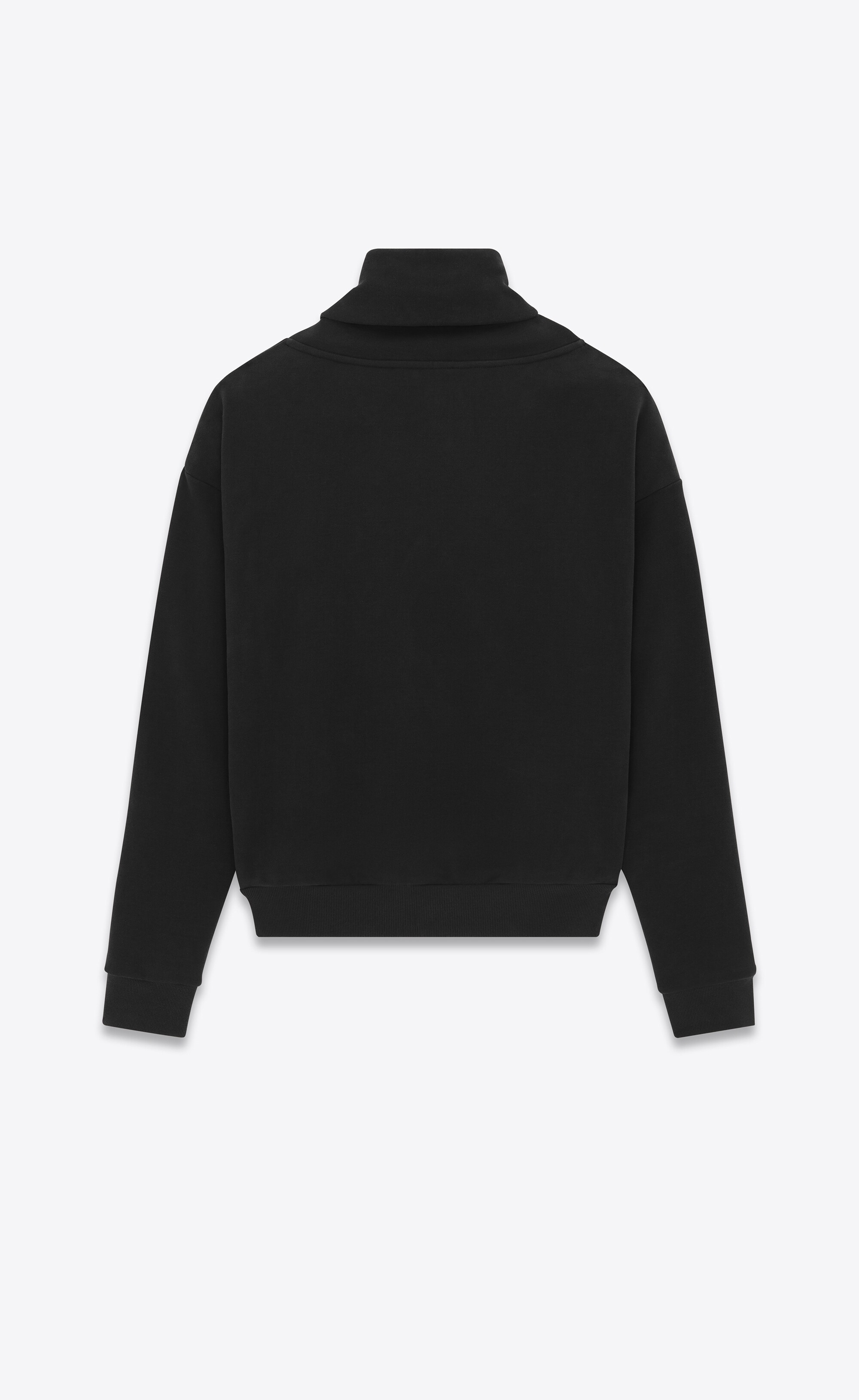shawl-neck sweatshirt - 2