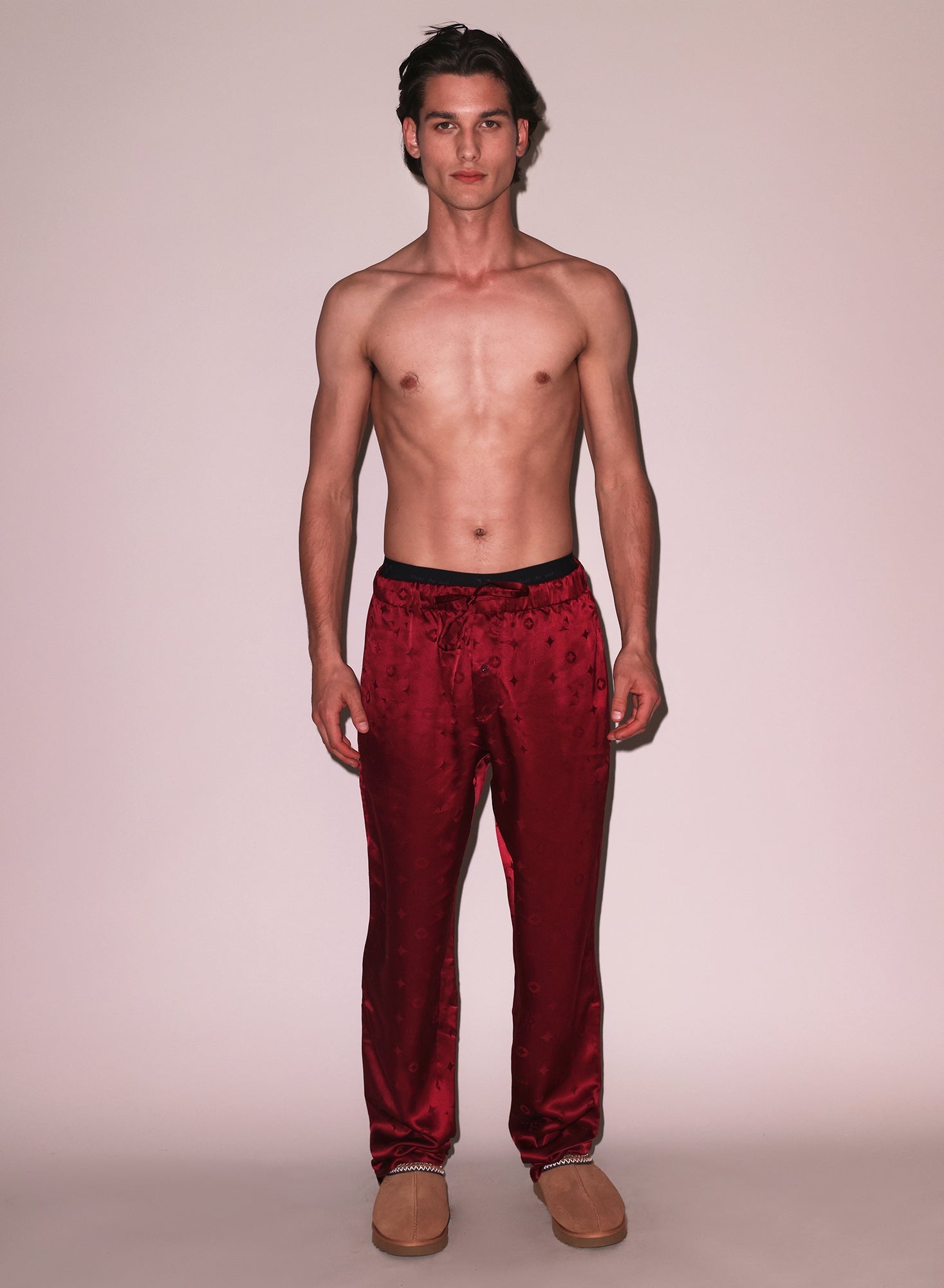Silk Jacquard PJ Pant - 6