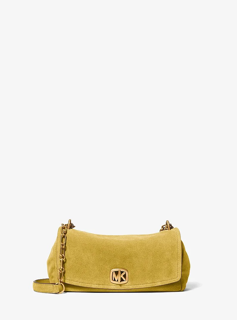 Bryant Small Suede Convertible Shoulder Bag - 1
