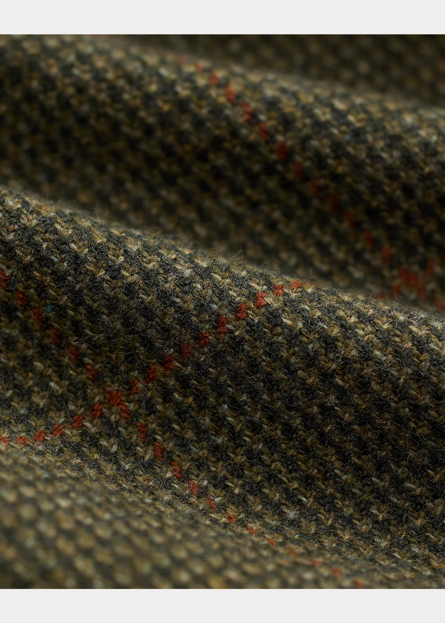 Windowpane Wool Tweed Officer’s Pant - 10