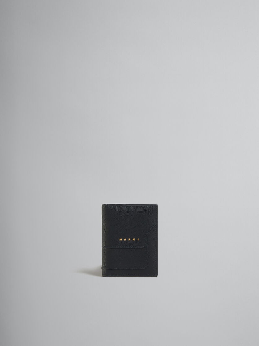 BLACK SAFFIANO LEATHER CARDHOLDER 1