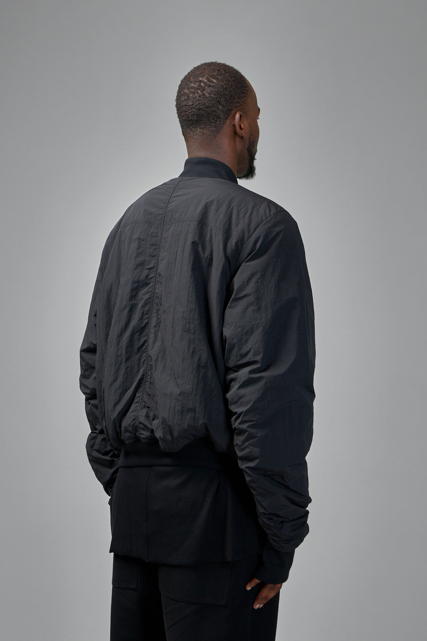 Zip-Up Bomber Jacket - 3