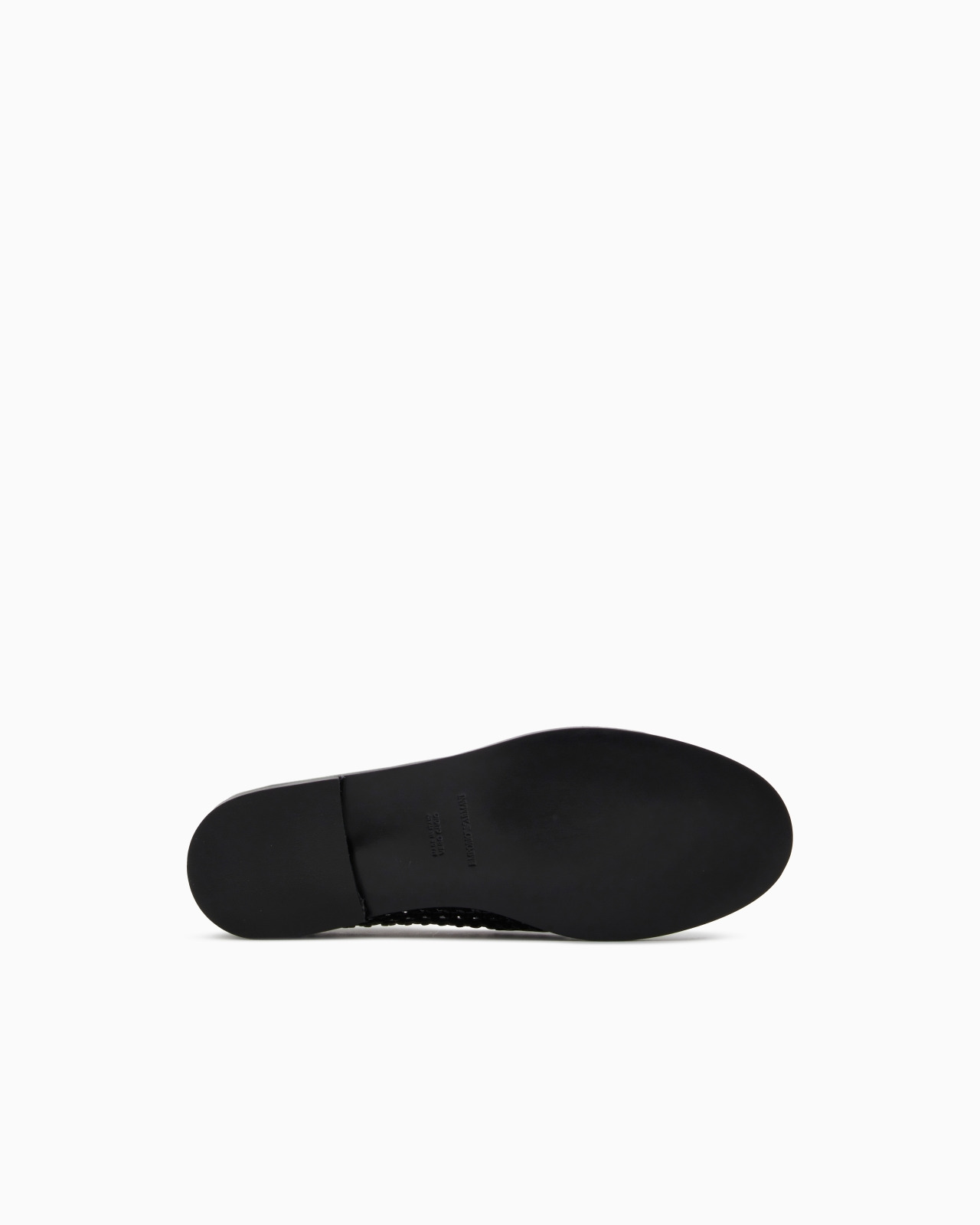 INTERWOVEN LOAFERS WITH LEATHER DETAILS AND EAGLE PLATE - 6
