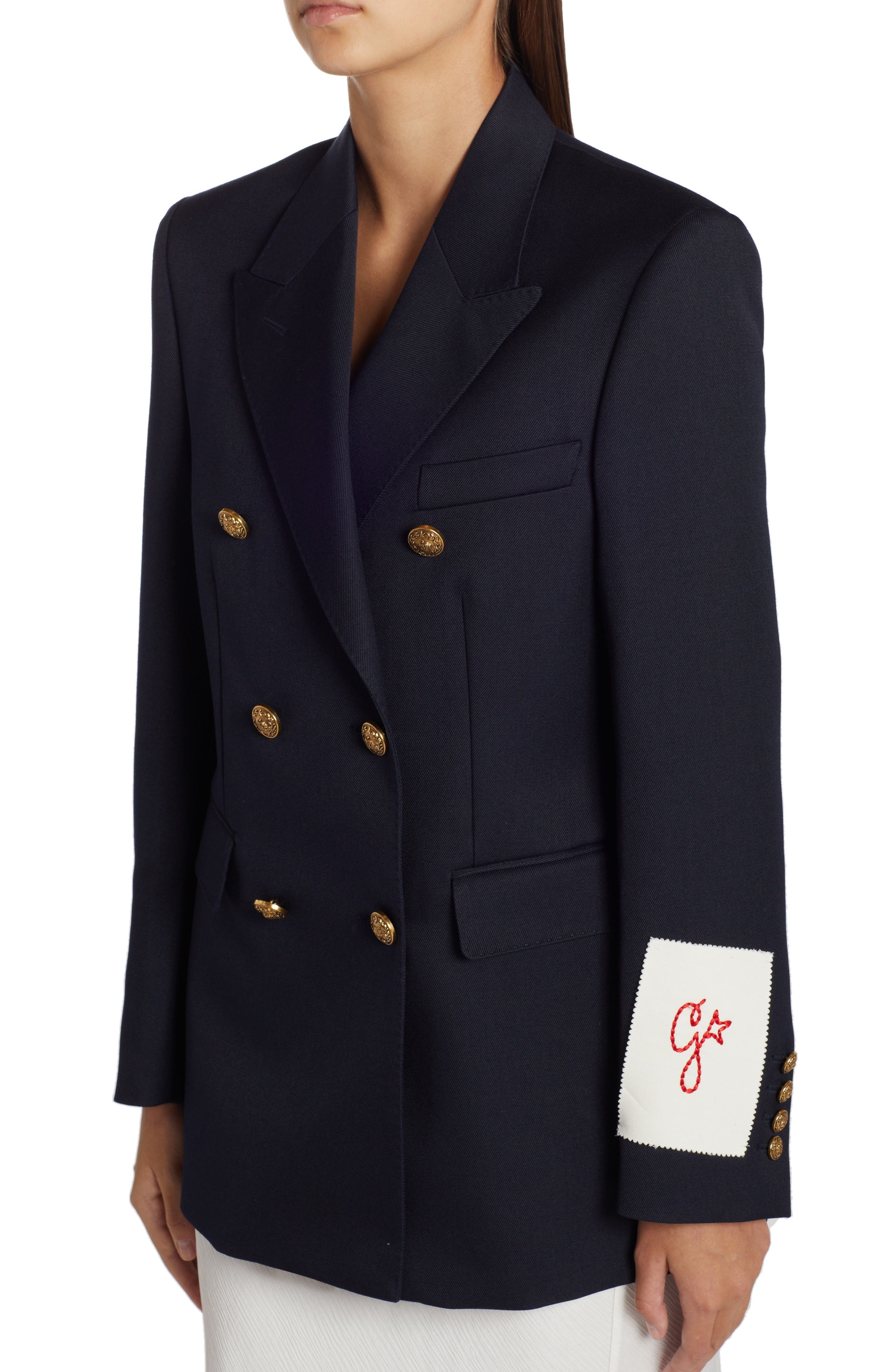 Diva Double Breasted Blazer - 4