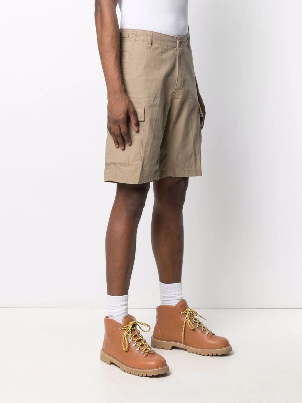 knee-length cargo shorts - 3