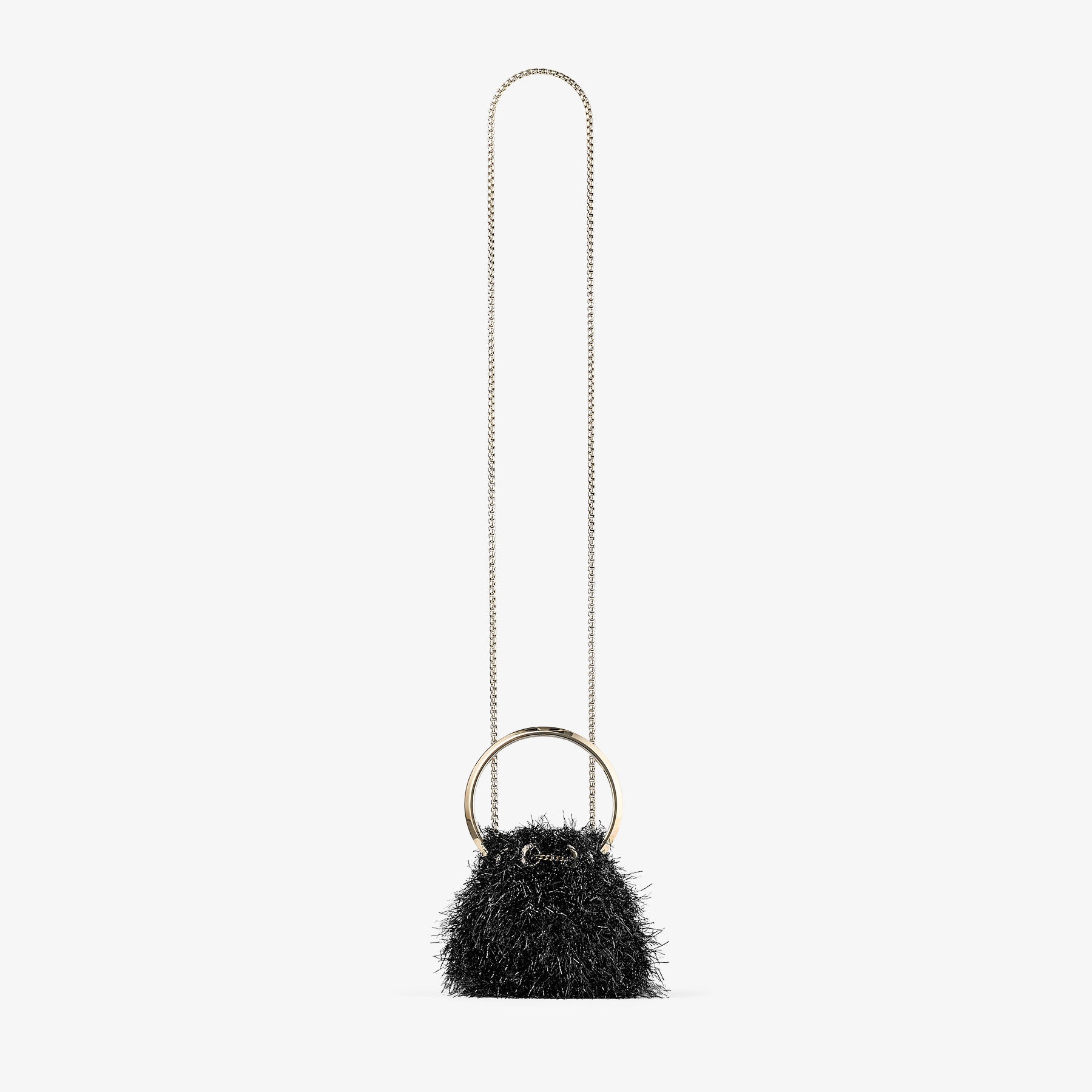 Micro Bon Bon
Black Tinsel Mini Bag - 4