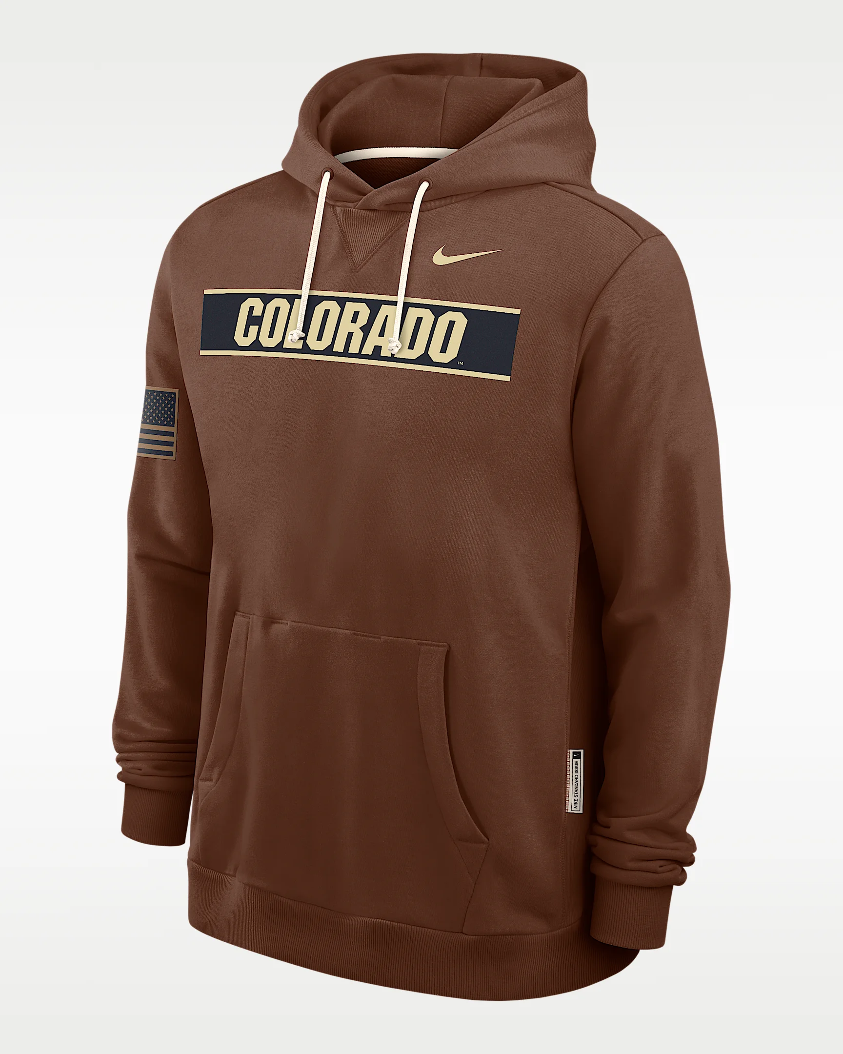 Colorado 2026 Military Appreciation Men's Nike Dri-FIT College Long-Sleeve Hooded Top - 1