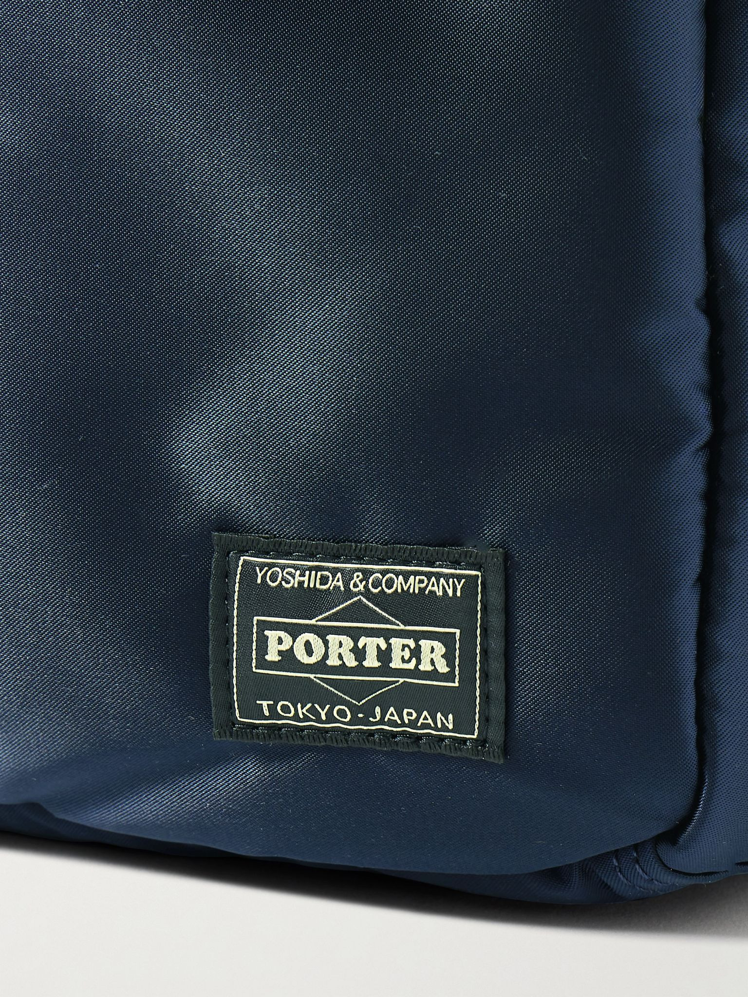 Tanker Boston Nylon Tote Bag Blue - 4