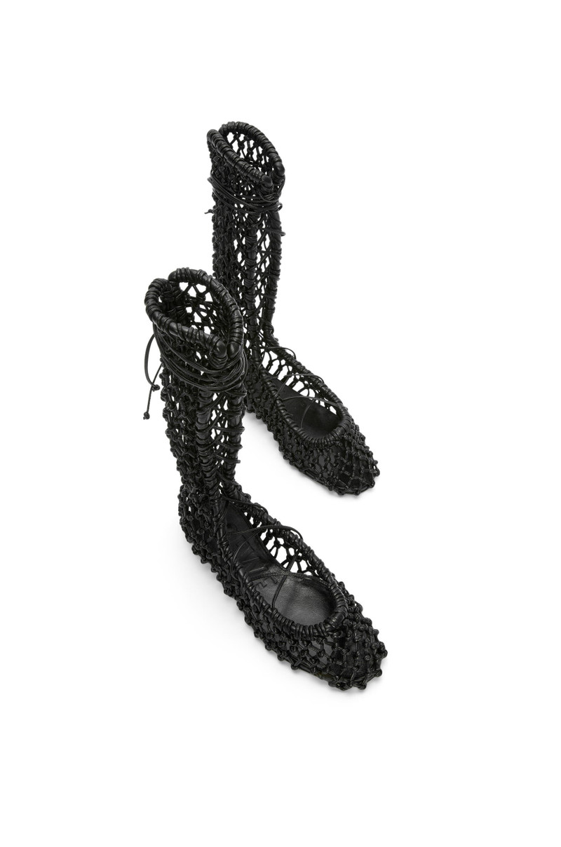 Woven boot in lambskin 3