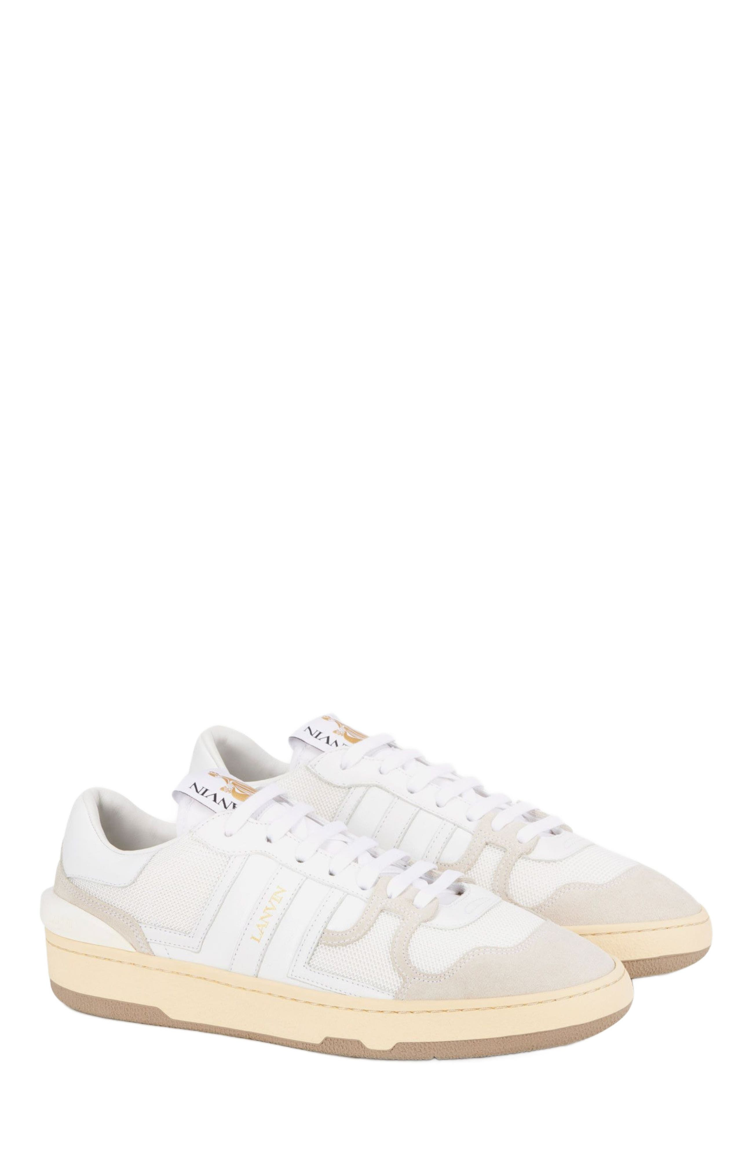 Lanvin CLAY MESH SNEAKERS in White at Nordstrom - 2