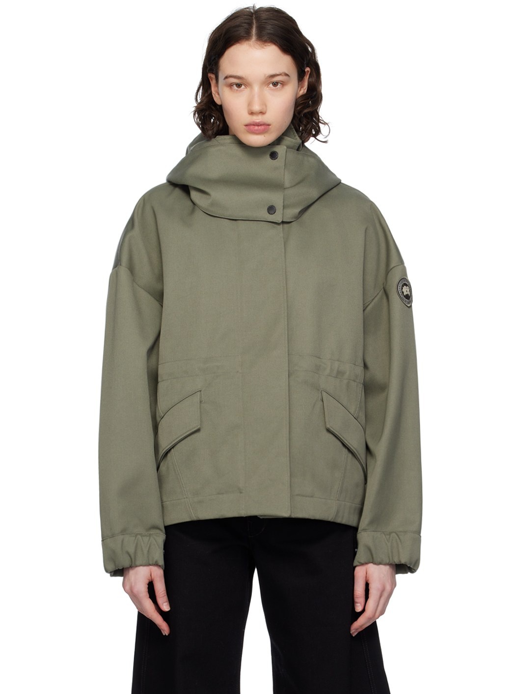 Khaki Olivine Jacket - 1