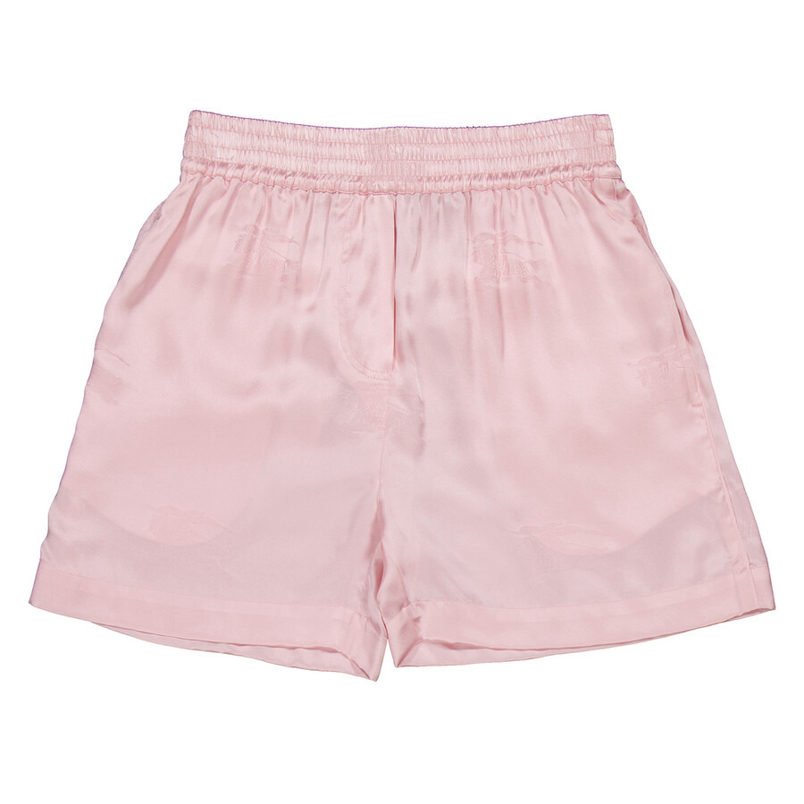 Burberry High Rise Jacquard Silk Shorts - 5