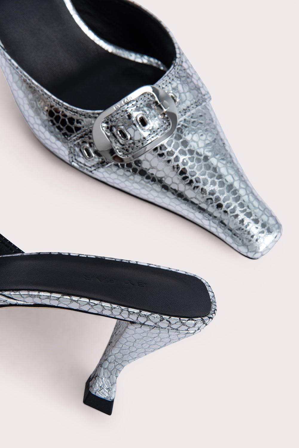 Evelyn Silver Flagstone Leather - 5