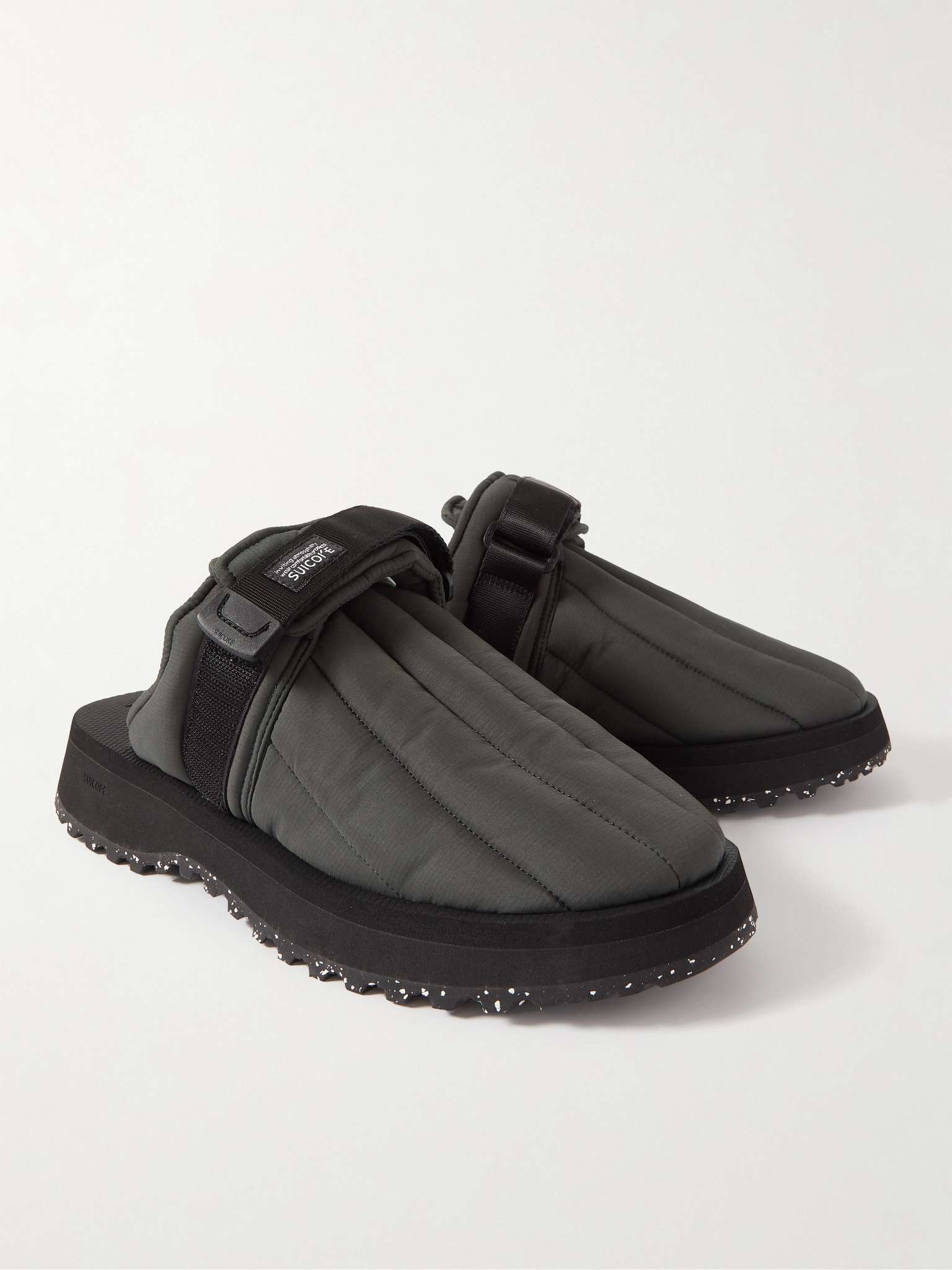 ZAVO-PUFFab Padded Quilted Shell Mules - 4