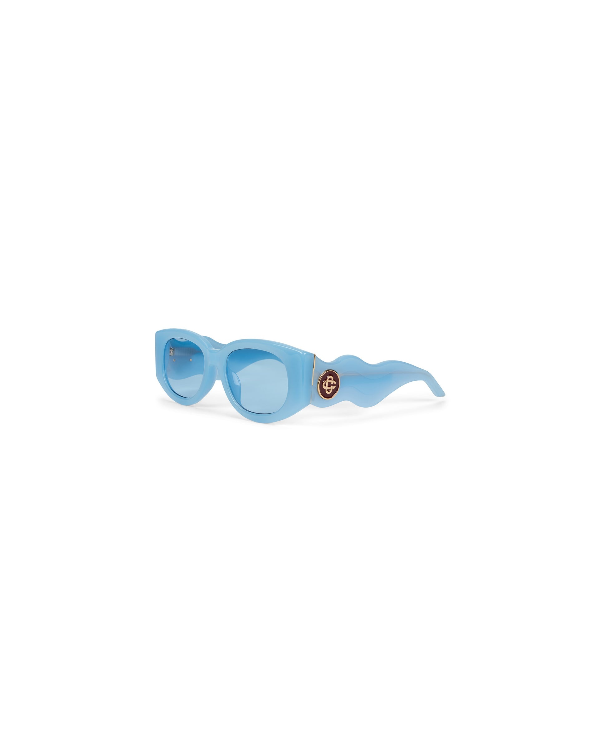 Blue & Gold Memphis Sunglasses - 1
