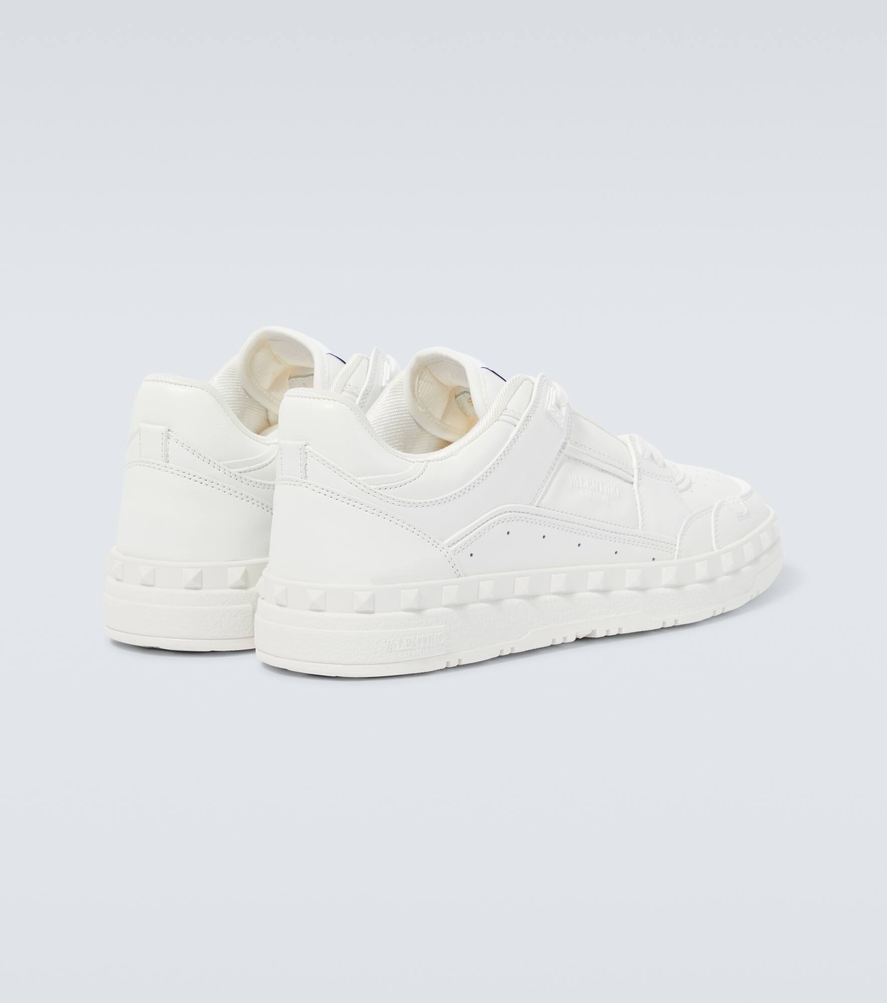 Freedots leather low-top sneakers - 6