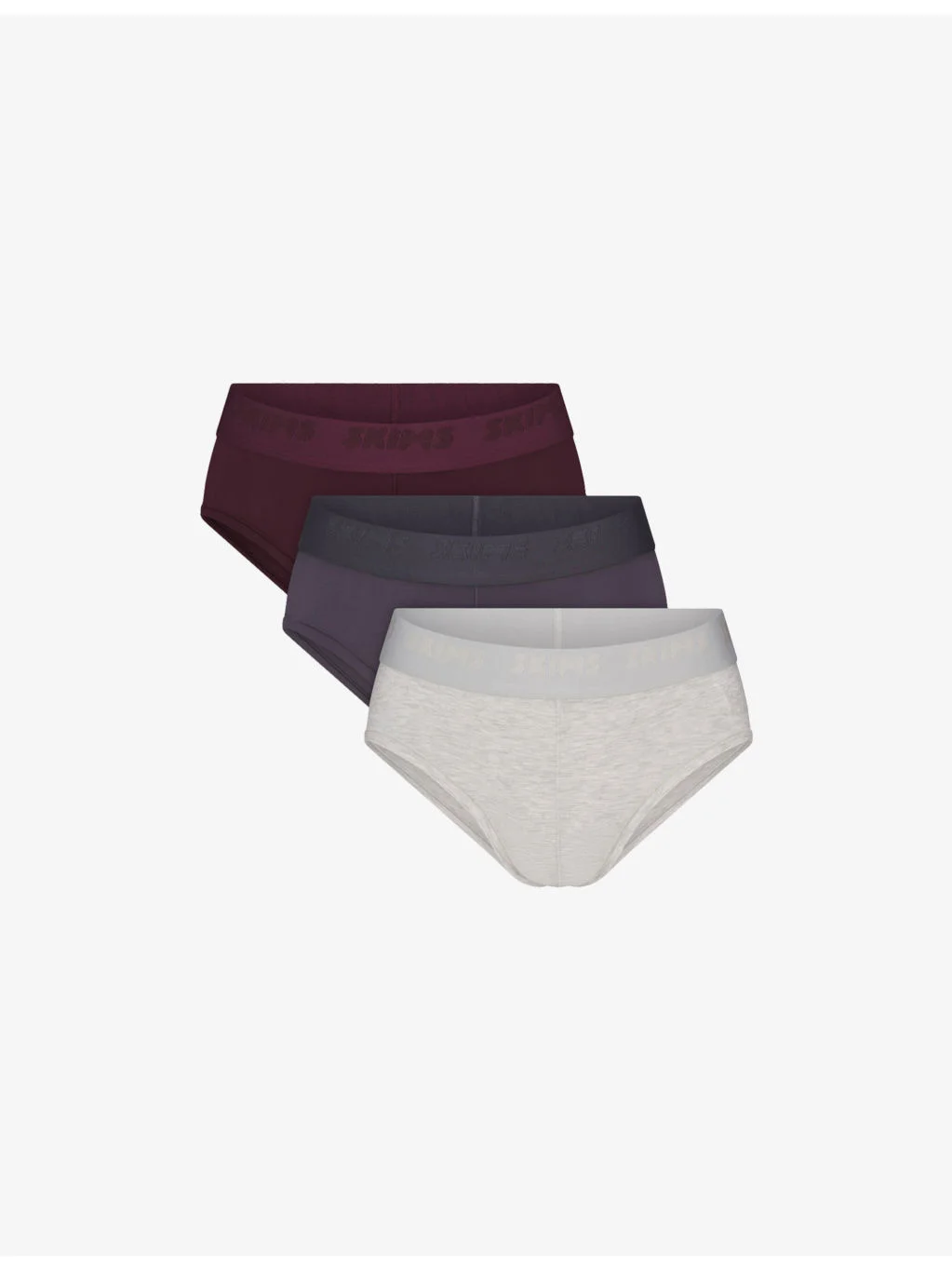 SKIMS Stretch Pack of Three Modal-Jersey Briefs - 1