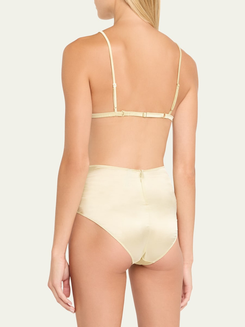 Tous Les Jours High-Rise Stretch Silk Panties 3