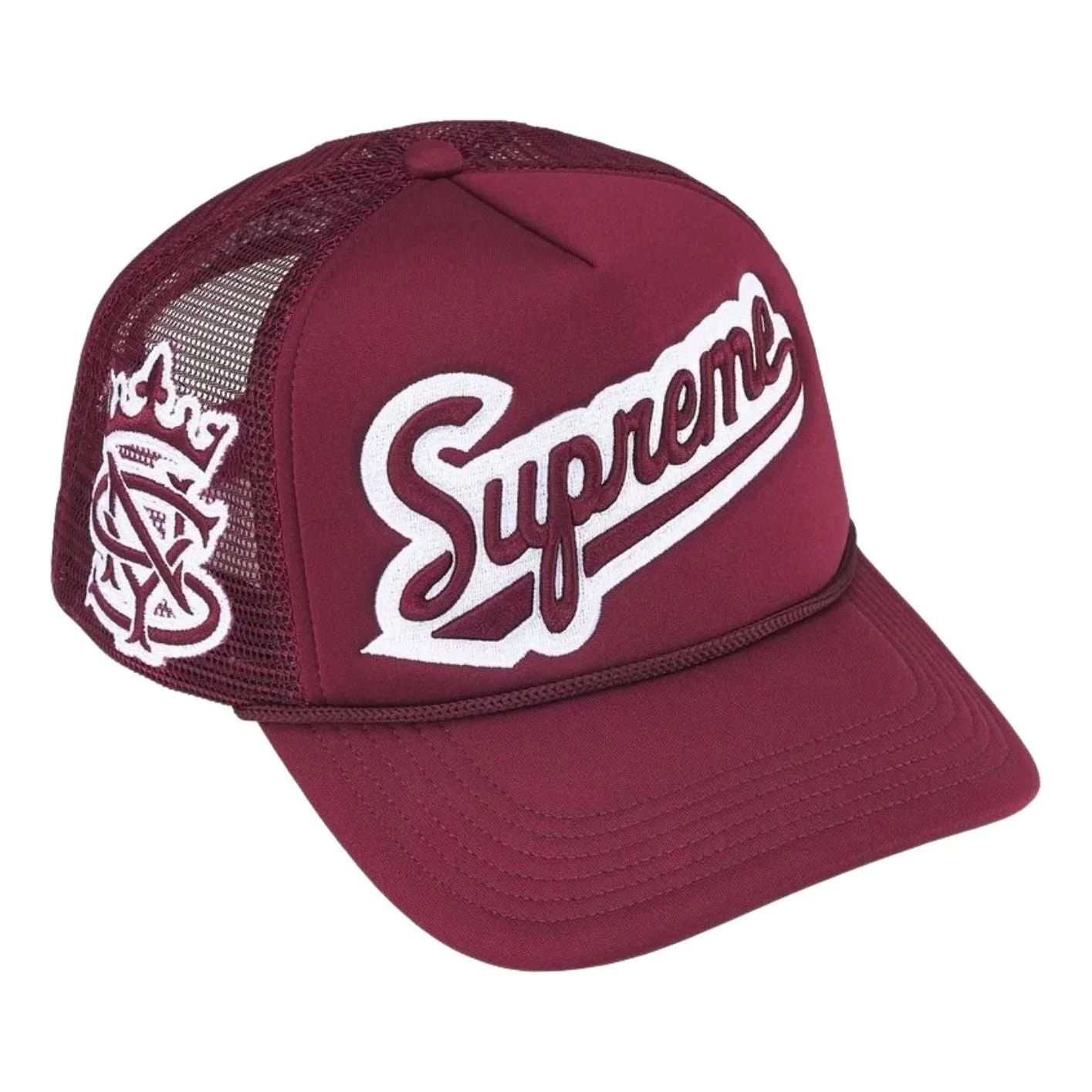 Supreme SS26 University Mesh Back 5-Panel 'Cardinal' SUP-SS26-1005-CRDNL - 1