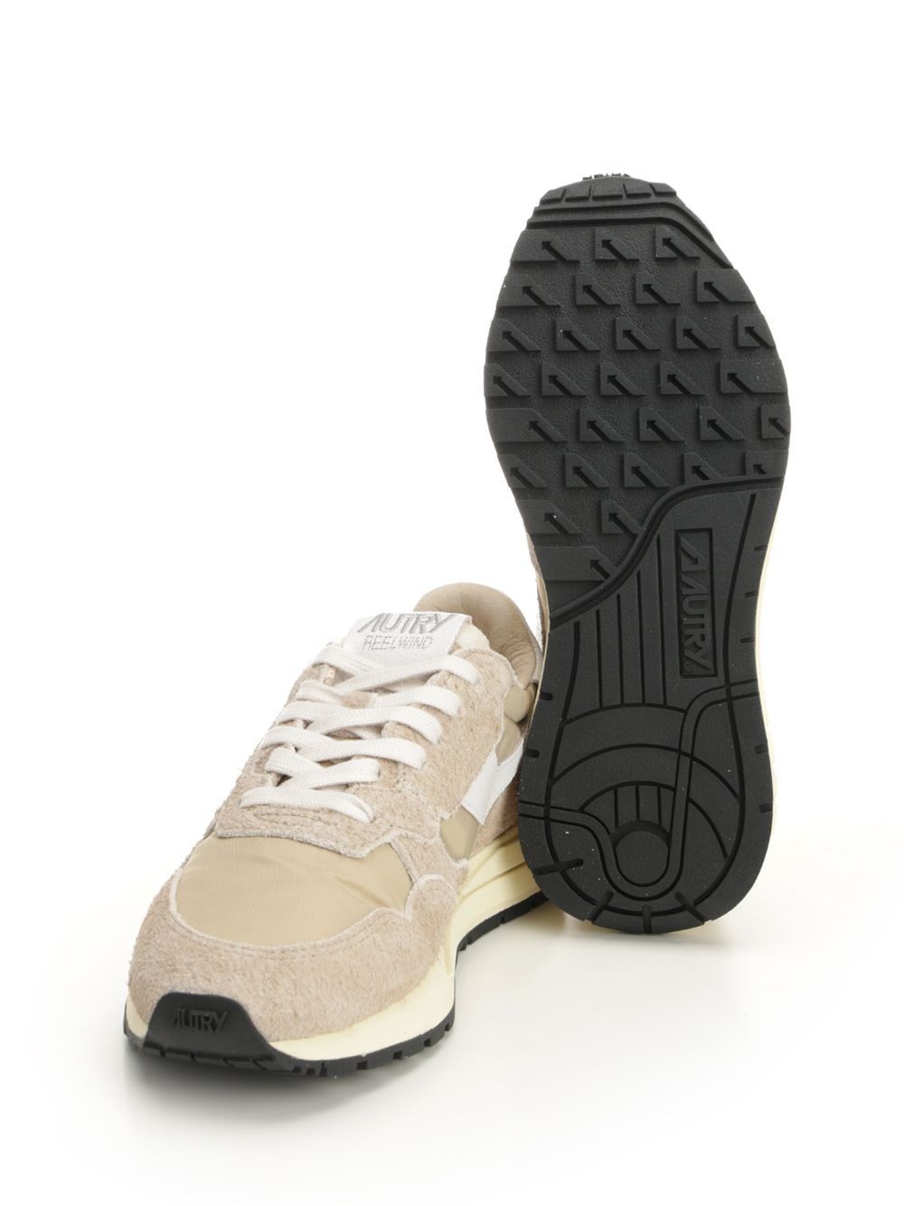 Reelwind Low Wom Ut12 Suede/Net Plugh/Zephyr Sneakers Beige - 5