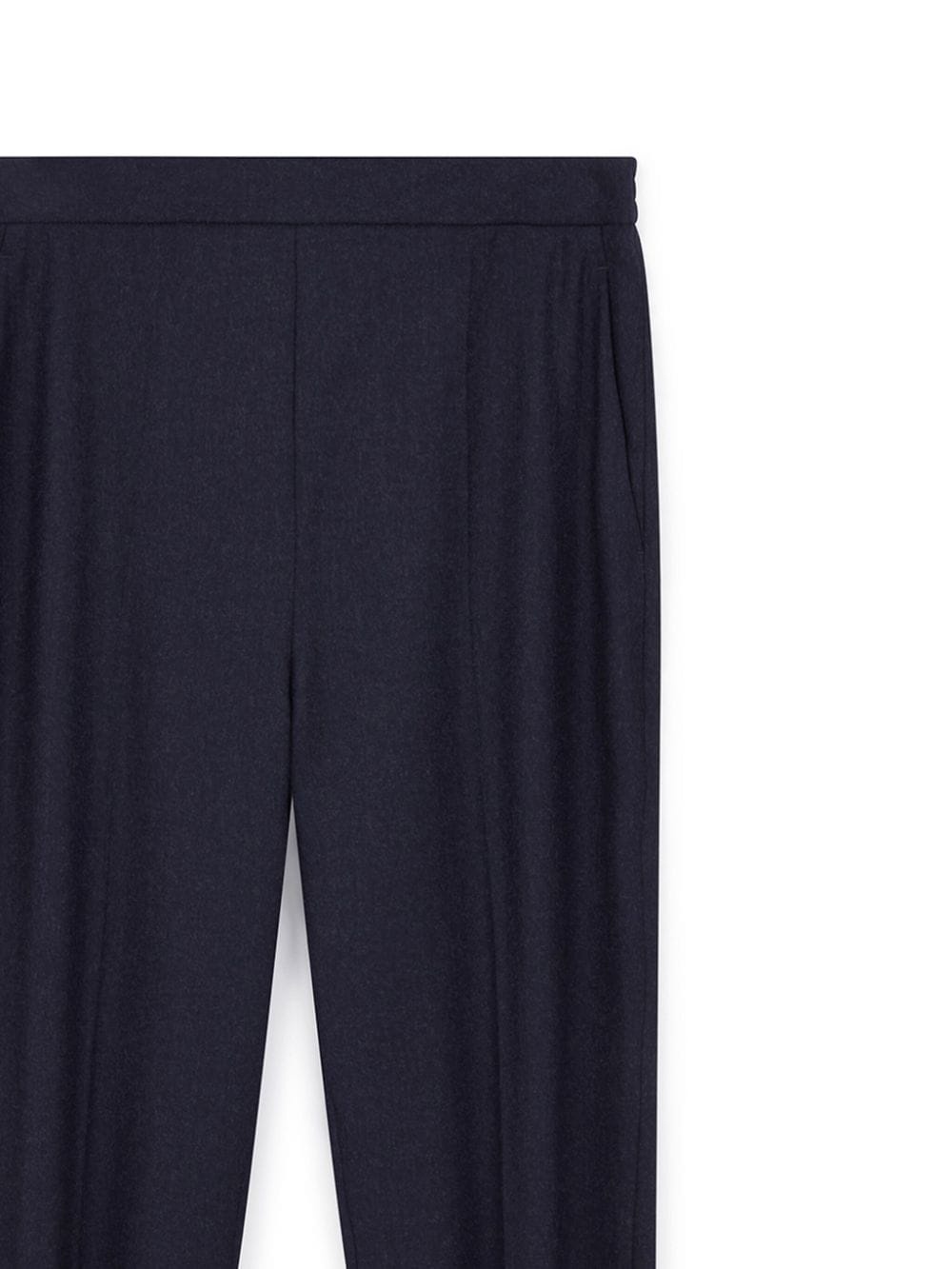 wool flannel jogger - 2