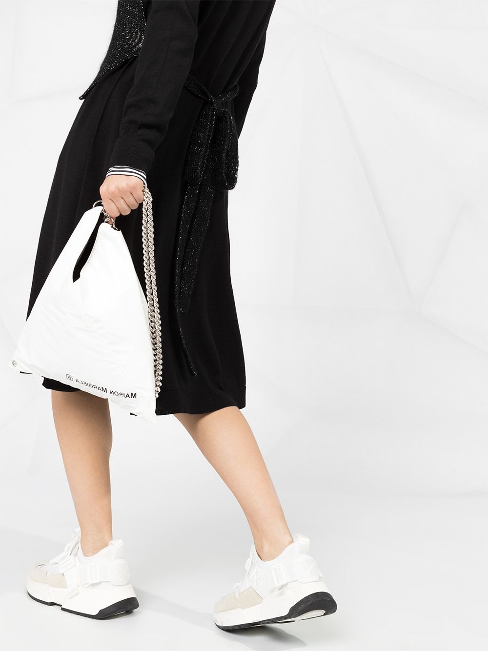 Spliced bib panel dress - 5