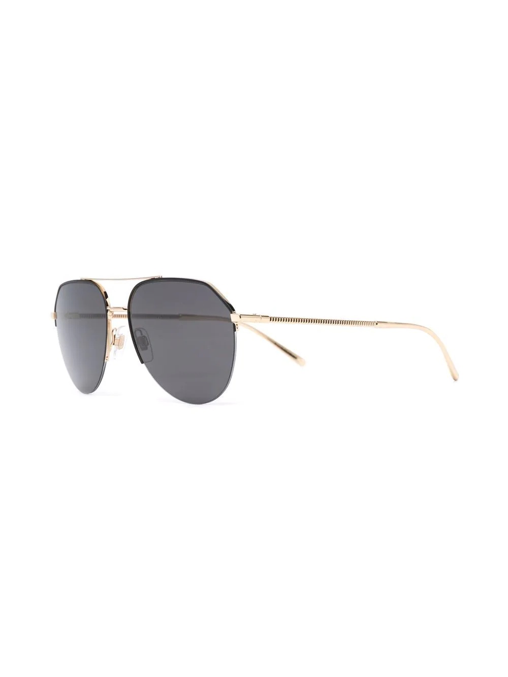 aviator-frame tinted sunglasses - 2