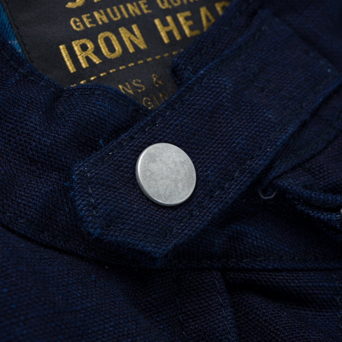 IHJ-135-IND 13oz Oxford Cloth Riders Jacket - Indigo - 12