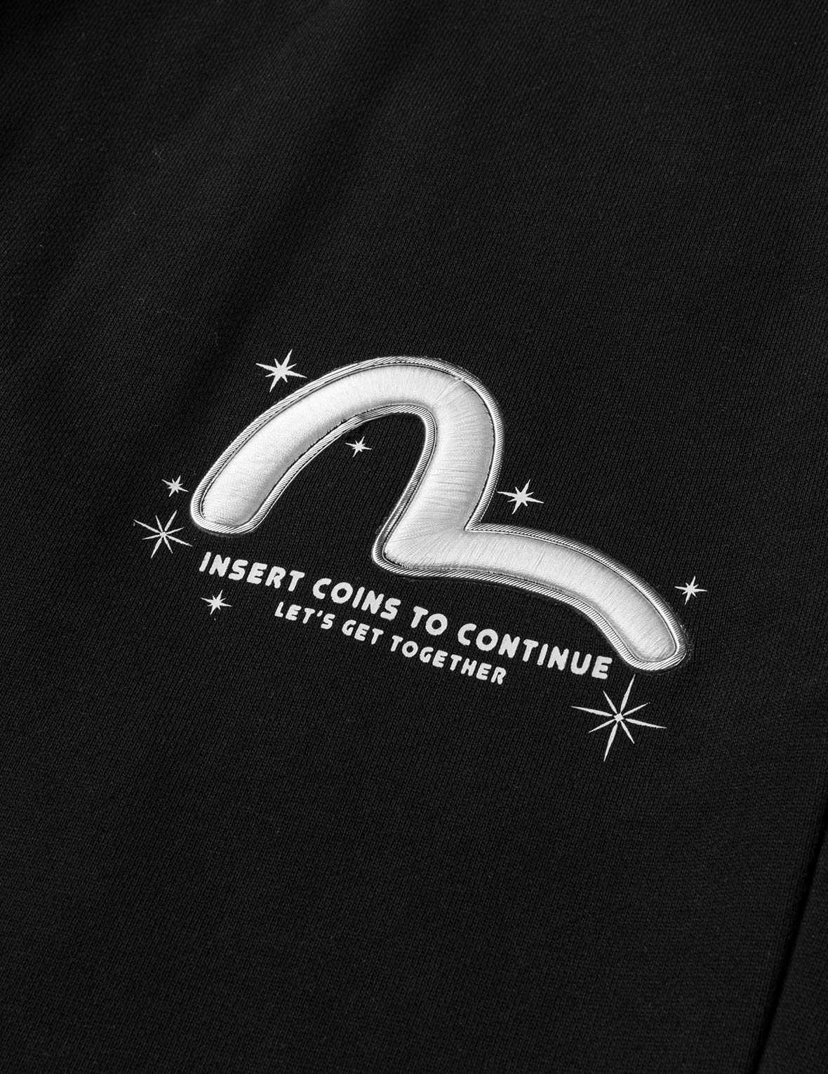 Logo Print and Seagull Embroidery Regular Fit Sweatpants - 8