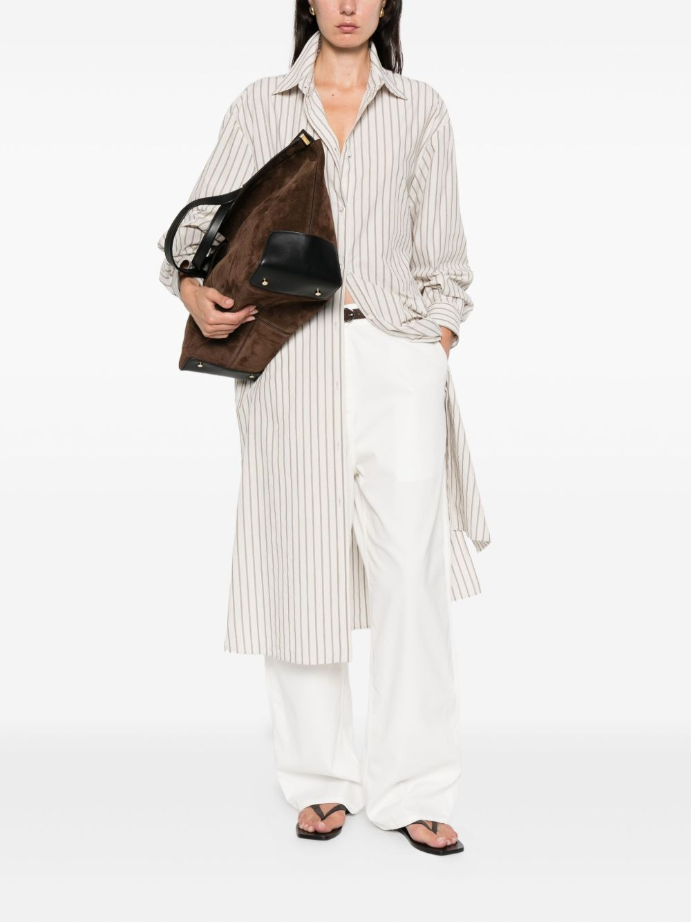 Chihiro striped shirt dress - 2