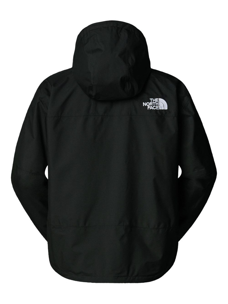 hooded button-fastening jacket 4
