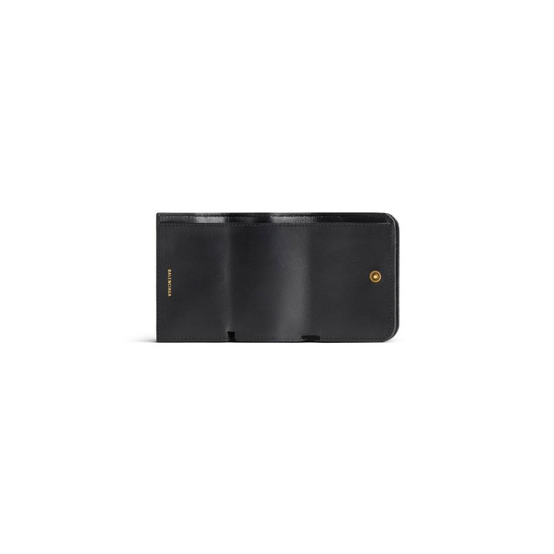 Women's Monaco Mini Wallet  in Black 3