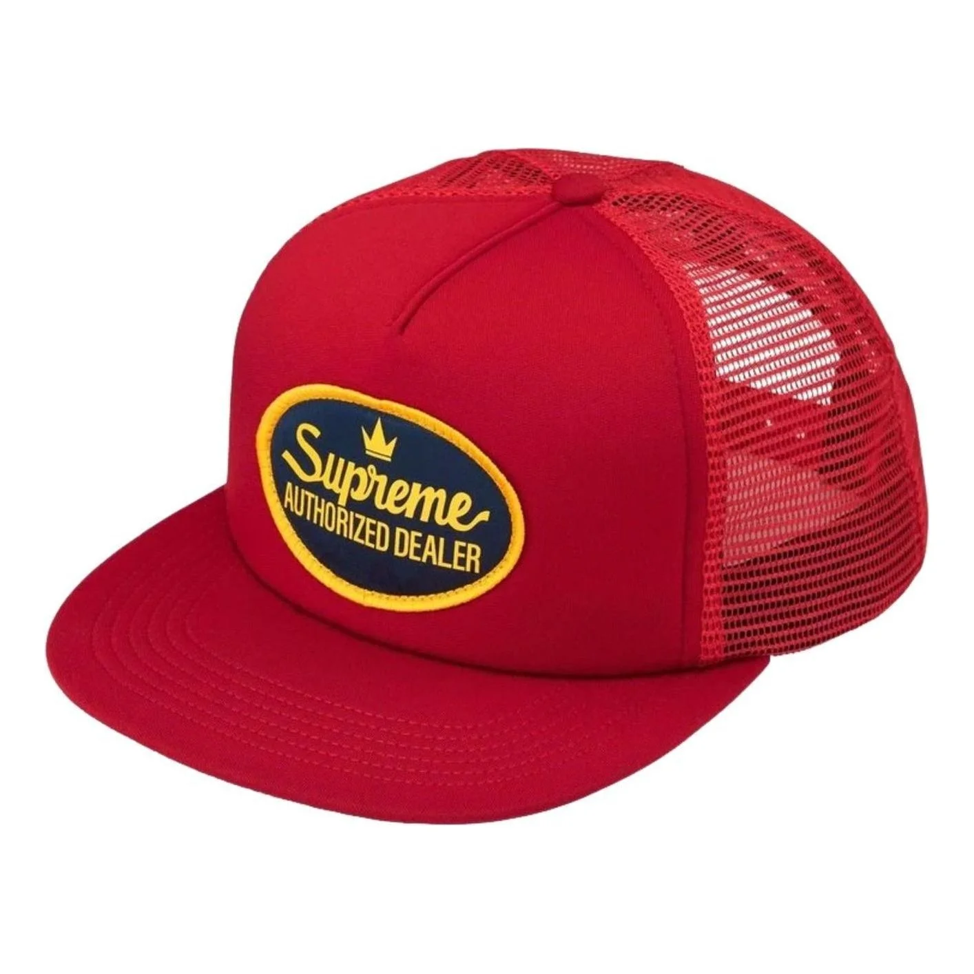 Supreme FW26 Authorized Mesh Back 5-Panel 'Red' SUP-FW26-2027-RED - 1