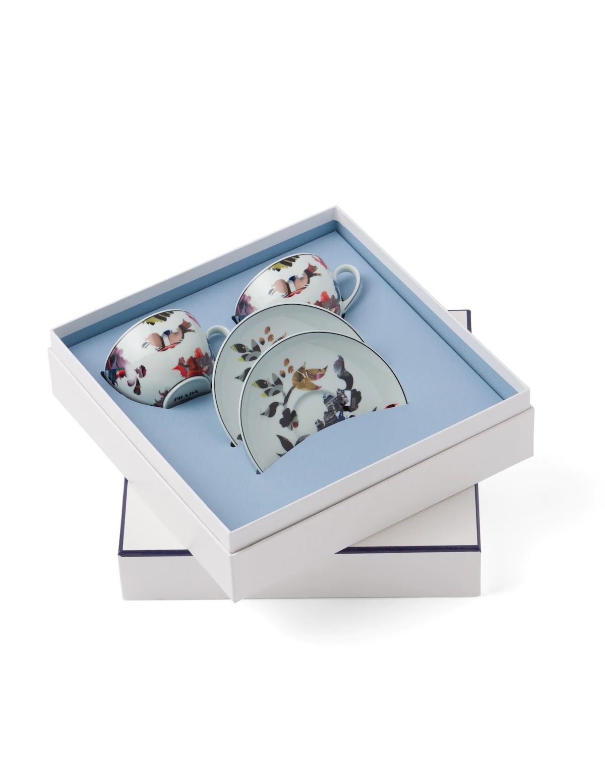 Porcelain cappuccino set - 4