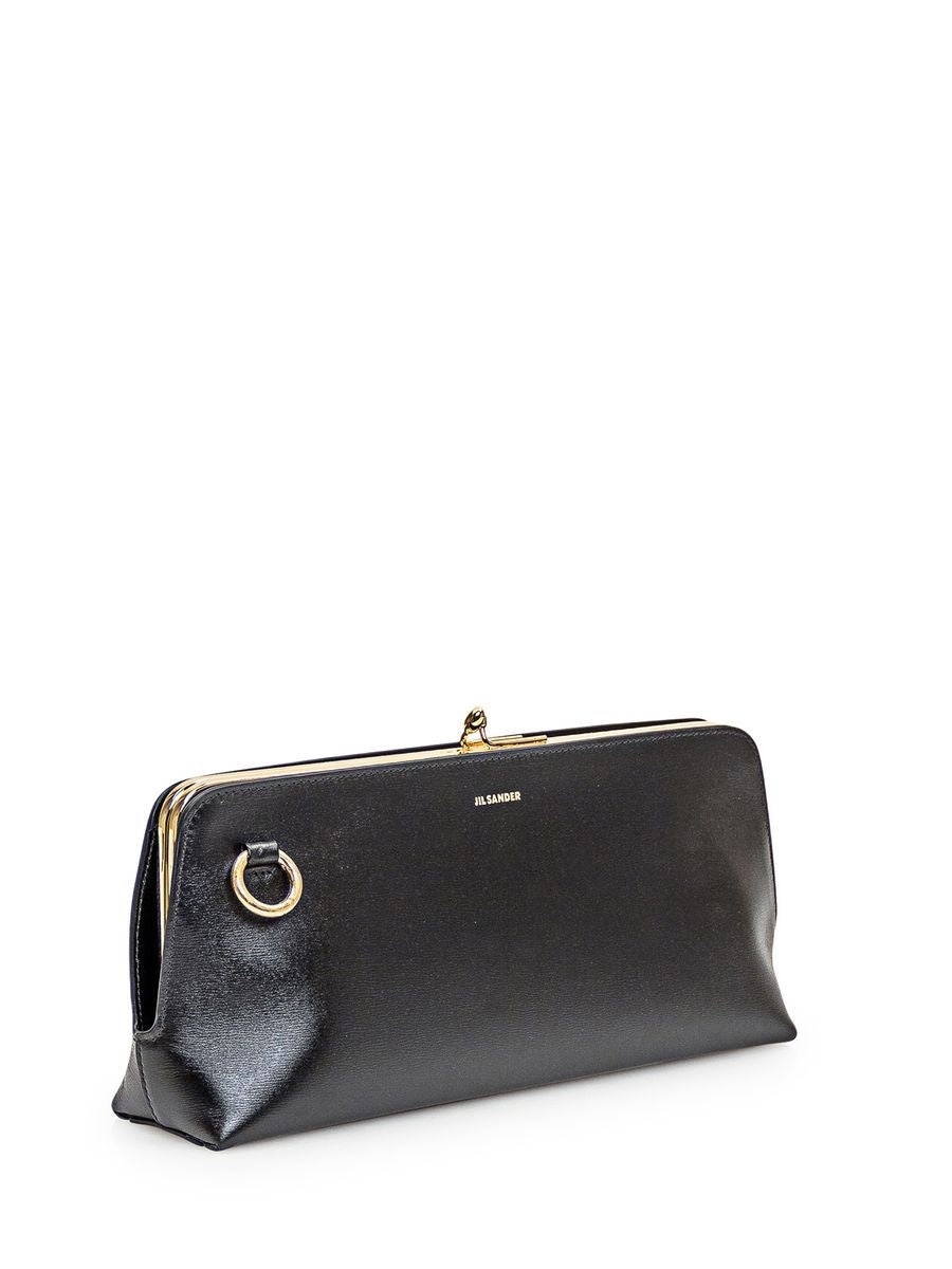 JIL SANDER Leather Clutch Bag - 4