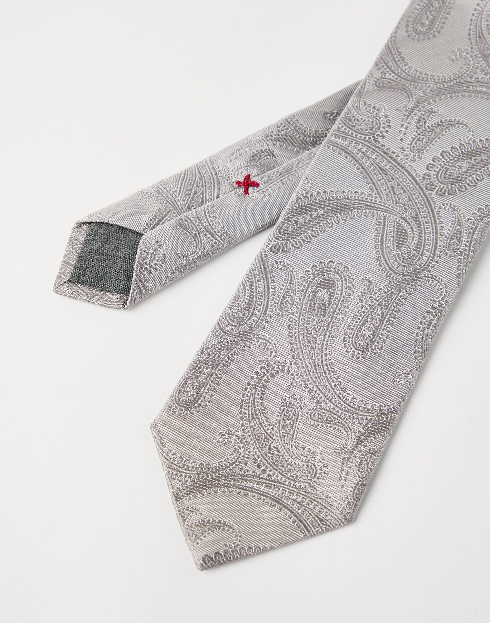 Paisley silk tie - 2